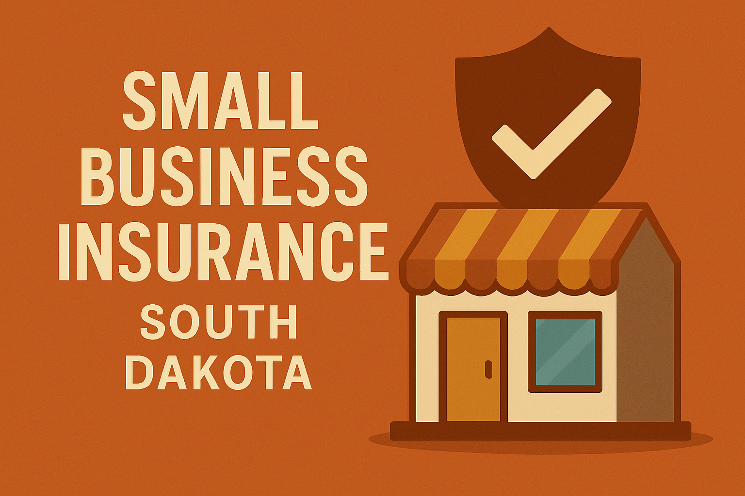 South Dakota small business owner reviewing insurance coverage for liability, property, vehicles, workers compensation, and certificates