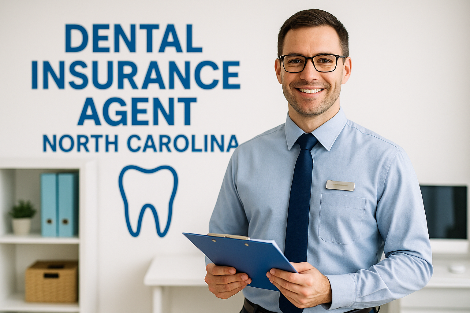 North Carolina dental insurance—independent agent reviewing plan options with a client