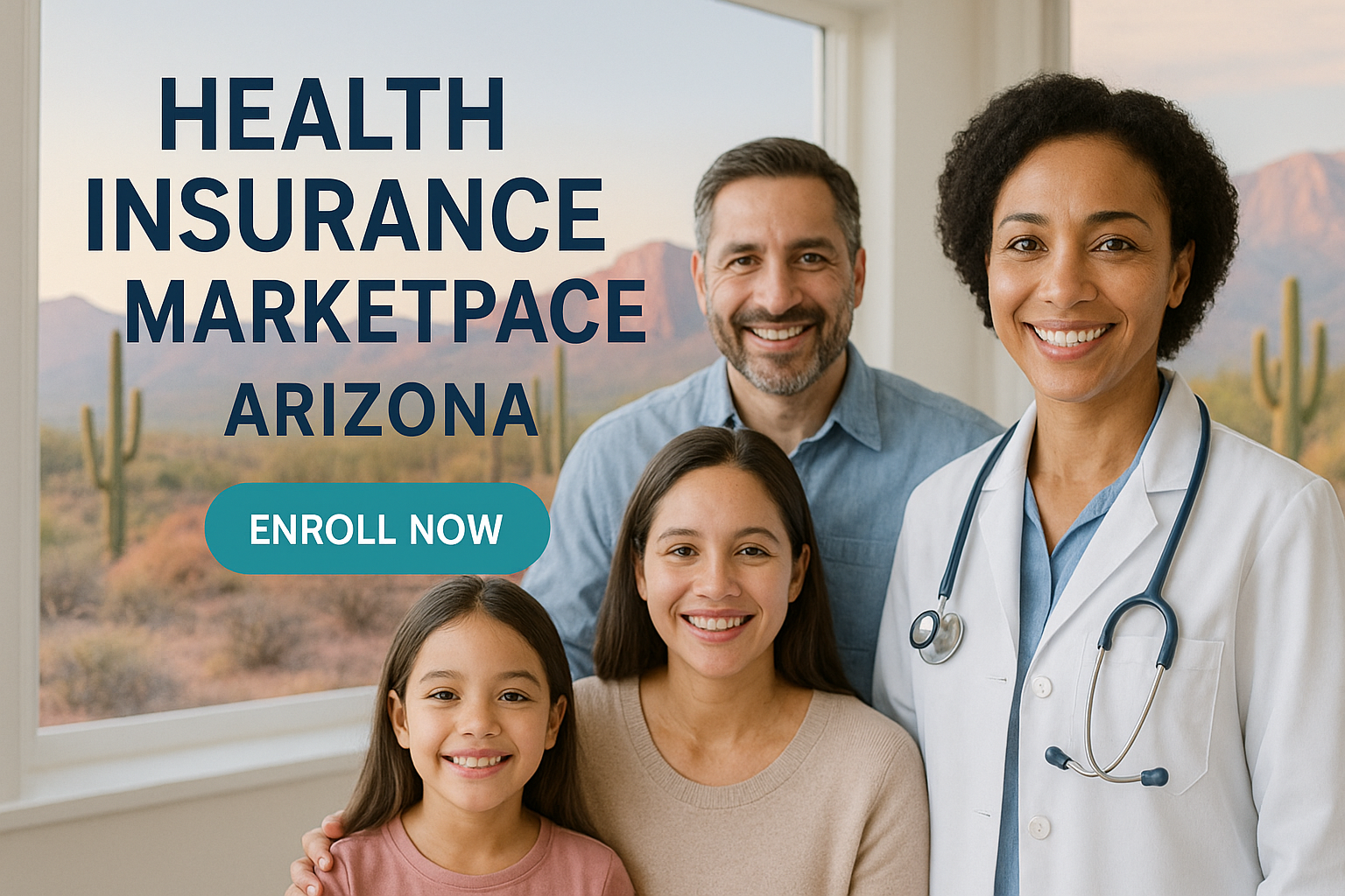 Arizona family comparing 2026 Marketplace plan options online
