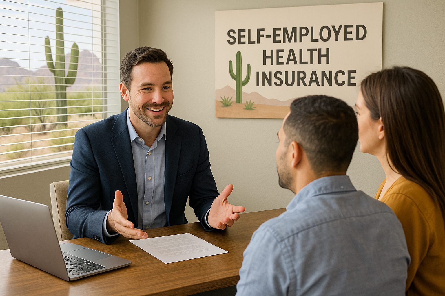 Arizona self-employed health insurance options for 2026 including ACA plans and HSA-friendly designs