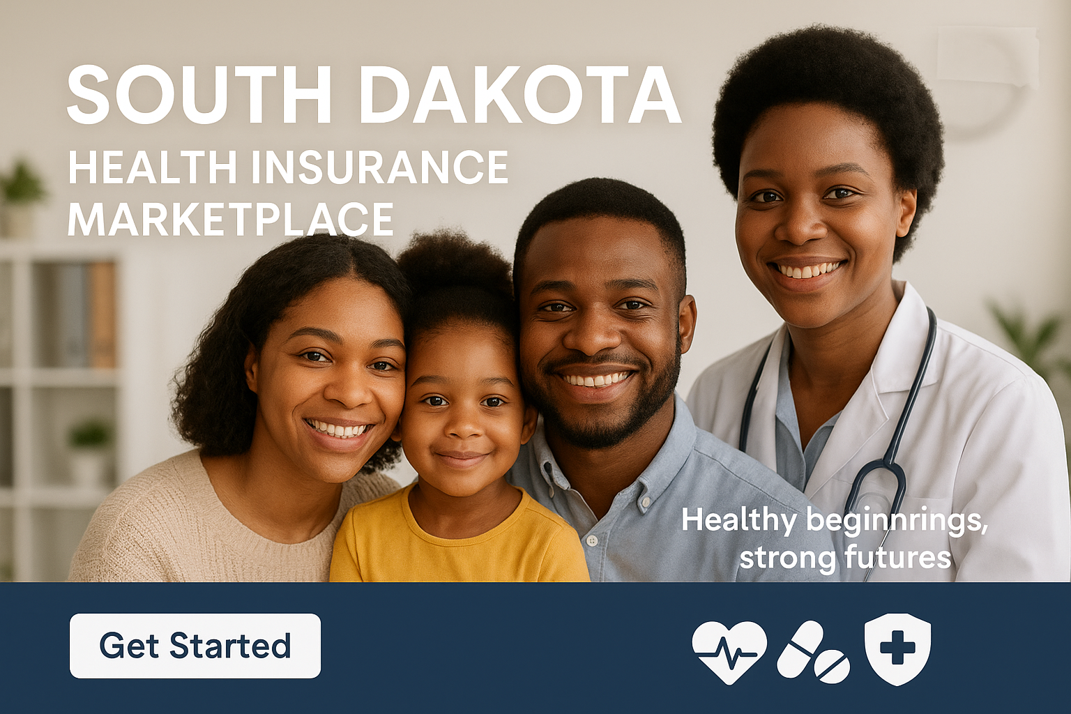 South Dakota family comparing 2026 Marketplace plan options online