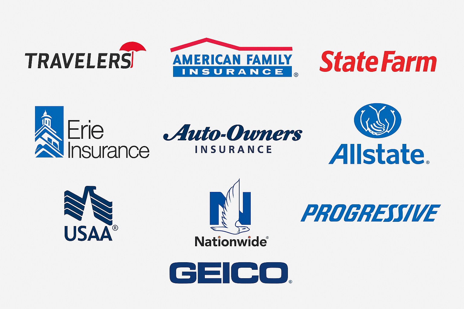 Ten auto insurance companies in Ohio compared by an independent agency