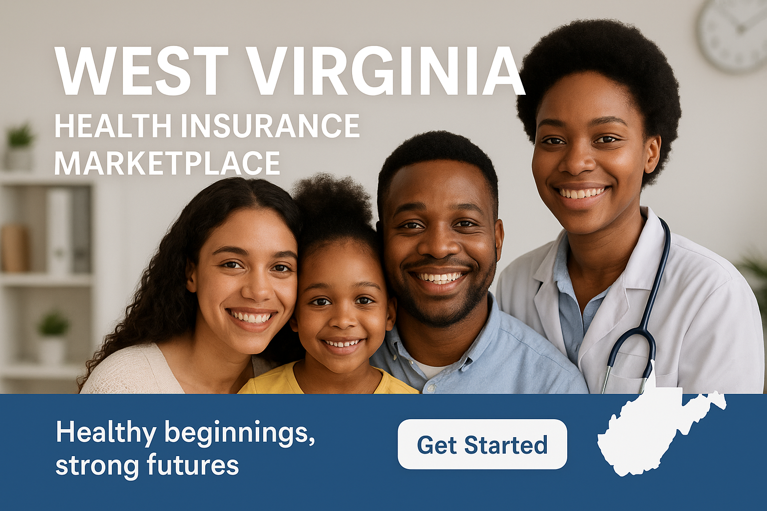 West Virginia family comparing 2026 Marketplace health insurance plans online