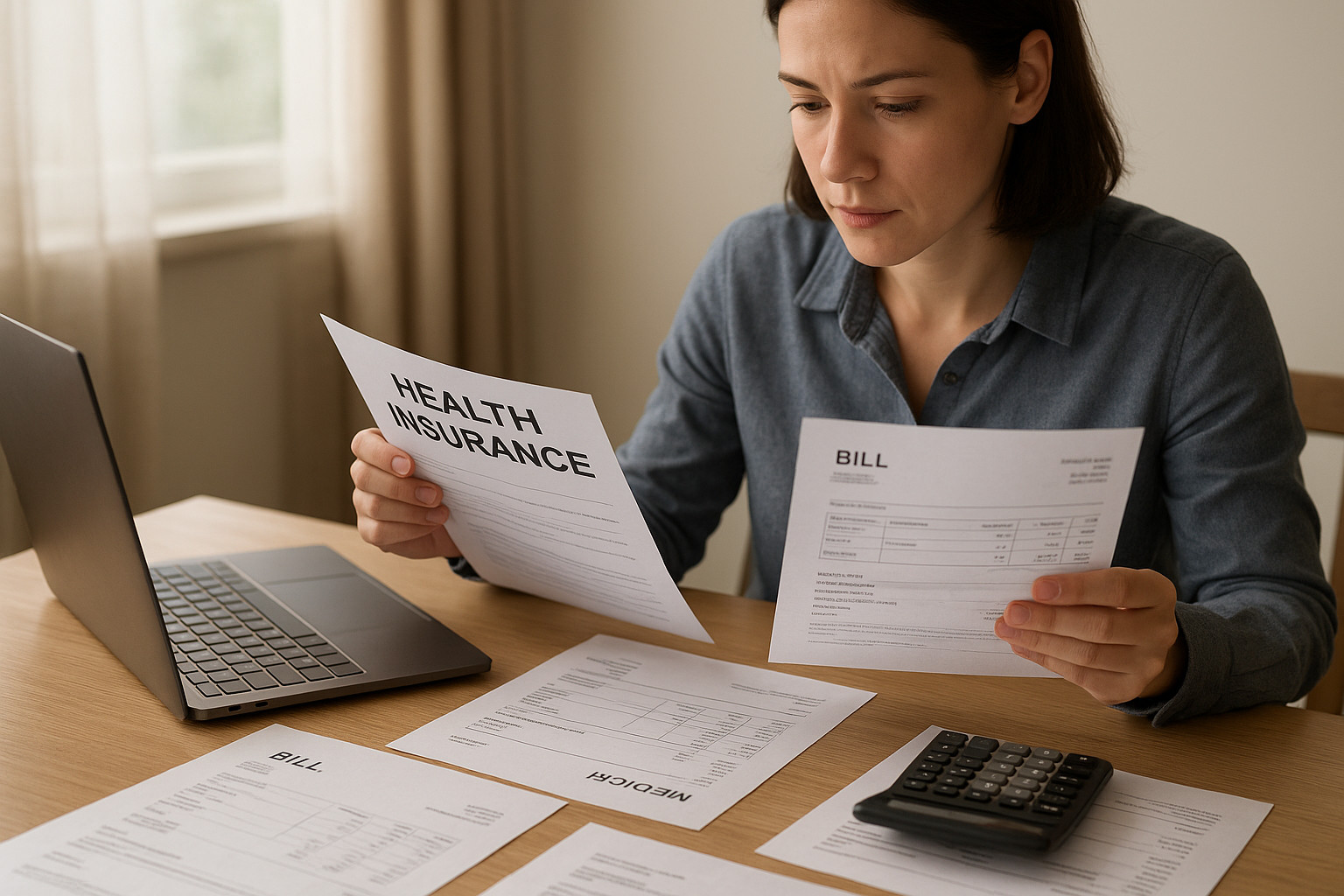 Chart and family comparing the average monthly health insurance costs in 2026
