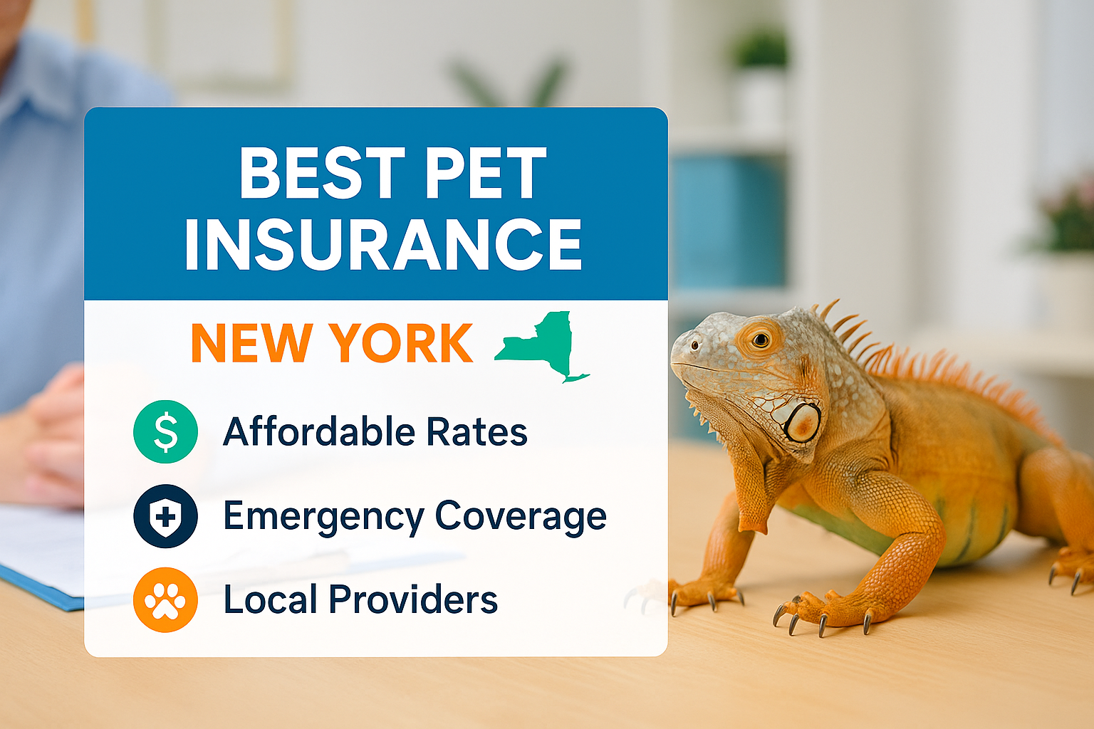 Best pet insurance in New York for 2026 with comparison of coverage, deductibles, reimbursement, waiting periods, and quotes