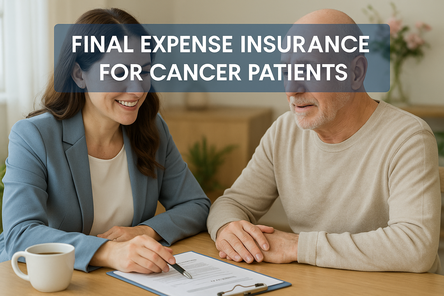 Final expense insurance for cancer patients with guaranteed issue, graded benefit, and level benefit options