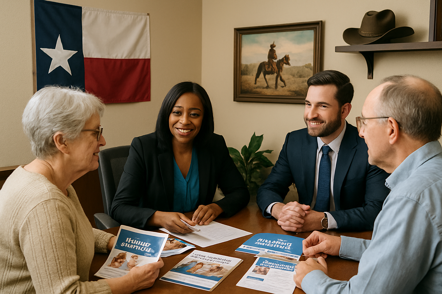 Texas Medicare Advantage agents helping members compare 2026 plans