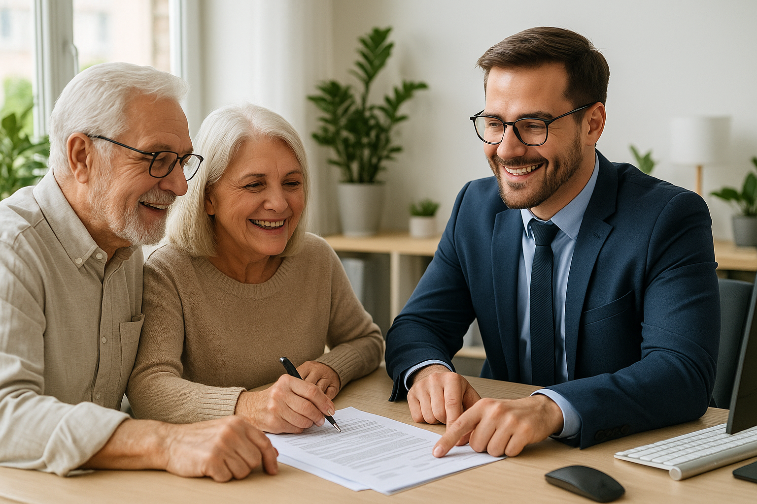 Senior couple reviewing 2026 Medicare Supplement (Medigap) coverage