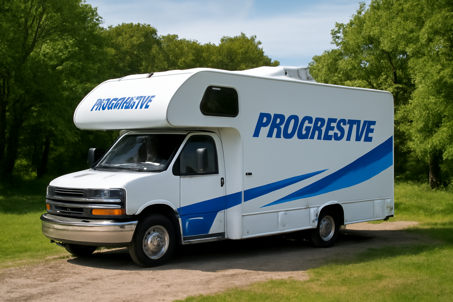Progressive RV insurance coverage for motorhomes, travel trailers, and campers