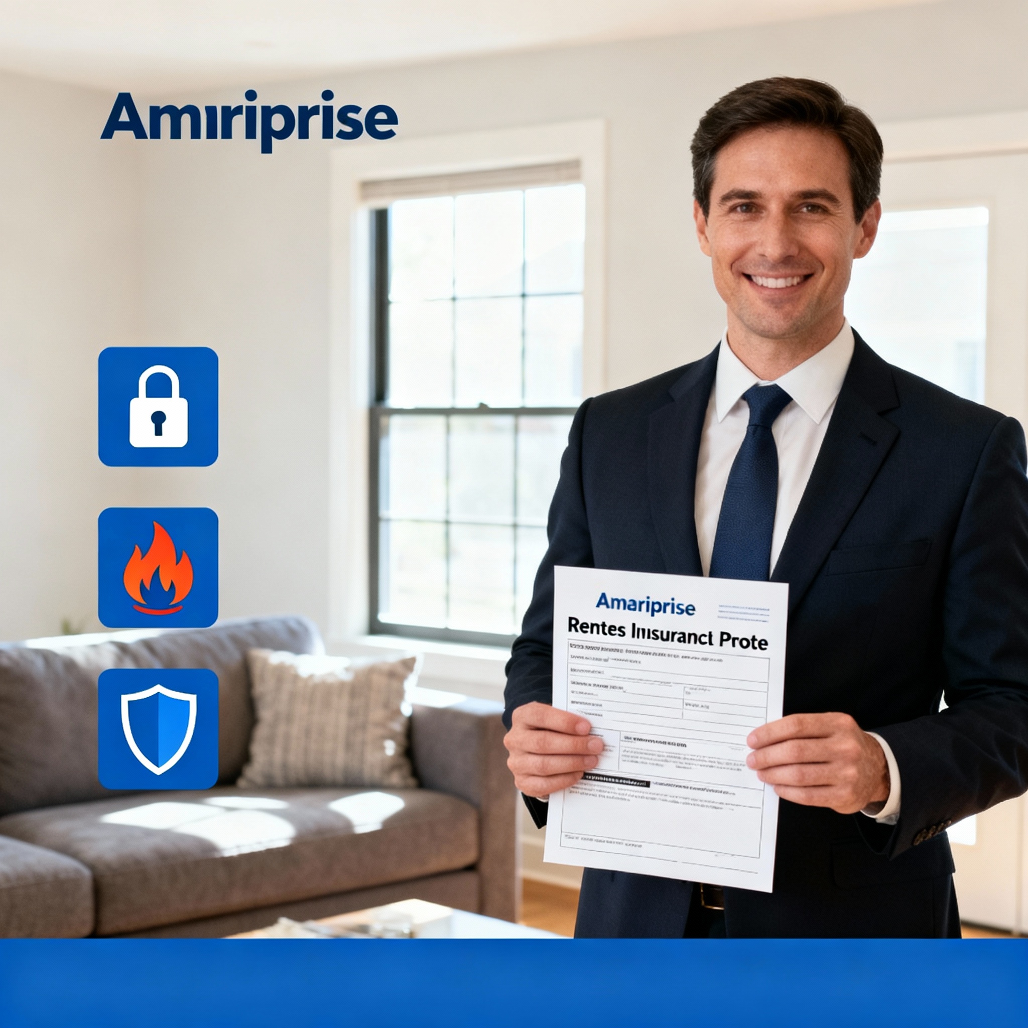 Renter comparing renters insurance coverage, liability limits, and proof of insurance for an apartment lease