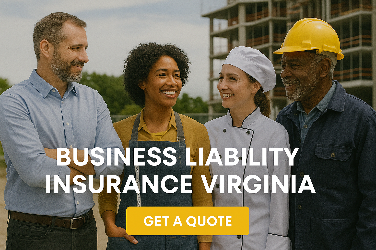 Business liability insurance in Virginia for contractors, storefronts, offices, and startups