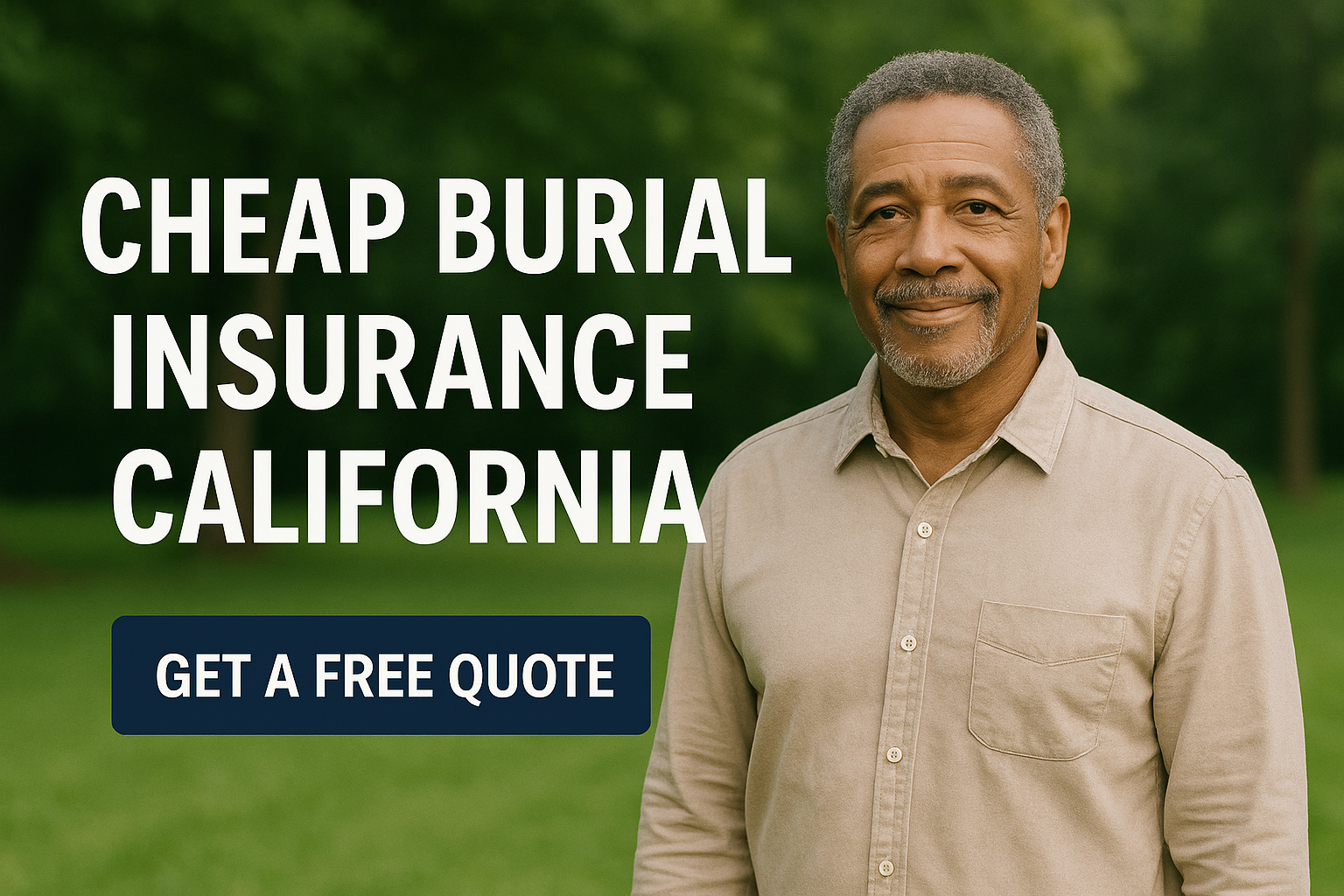 California family discussing affordable burial insurance options with an agent