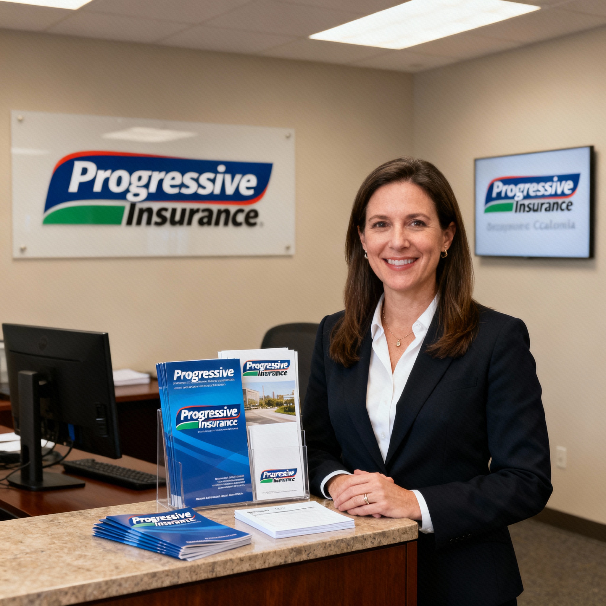 South Carolina driver reviewing Progressive auto insurance quotes on a laptop in a Charleston home