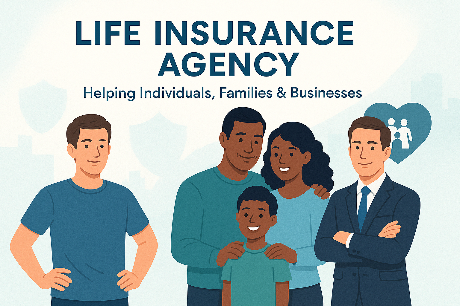 Independent life insurance agency comparing term, whole, and final expense policies with expert guidance