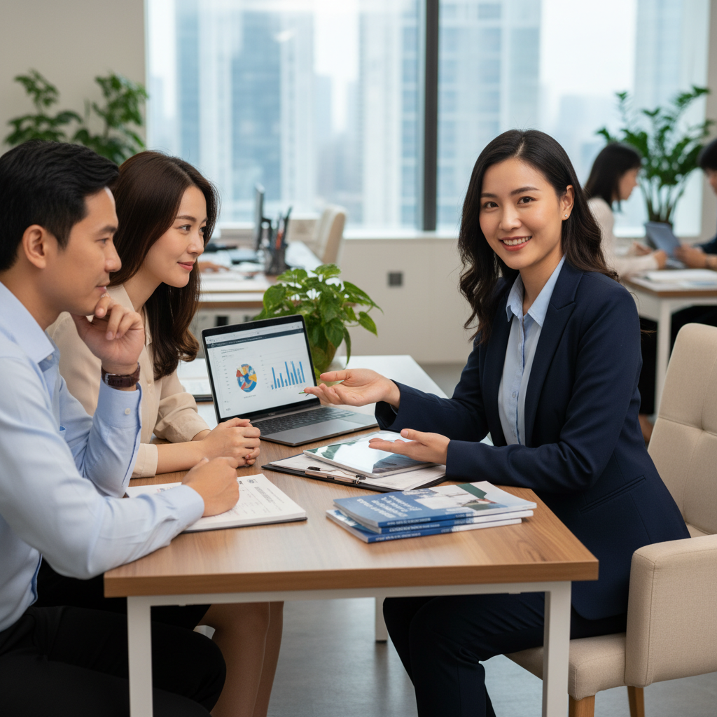 Homeowners reviewing mortgage protection insurance options to safeguard their mortgage