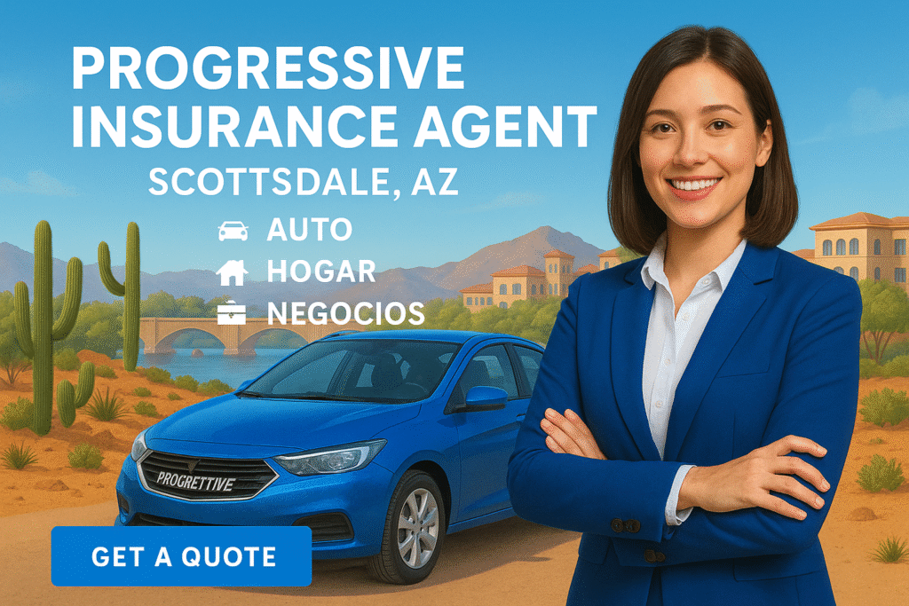 Progressive insurance agent Scottsdale AZ — compare auto, home, motorcycle and bundle discounts