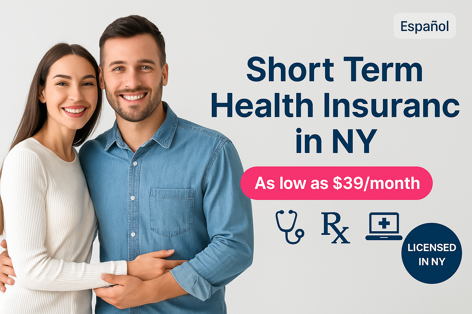 Short-term health insurance in New York alternatives for 2026 with ACA, Essential Plan, Medicaid, and continuation options