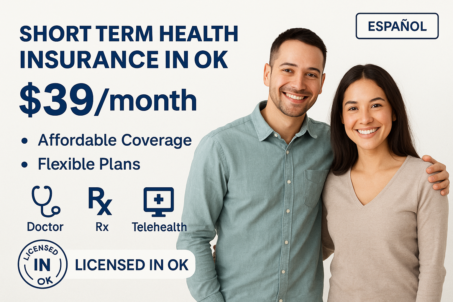 Short-term health insurance in Oklahoma — temporary medical coverage options