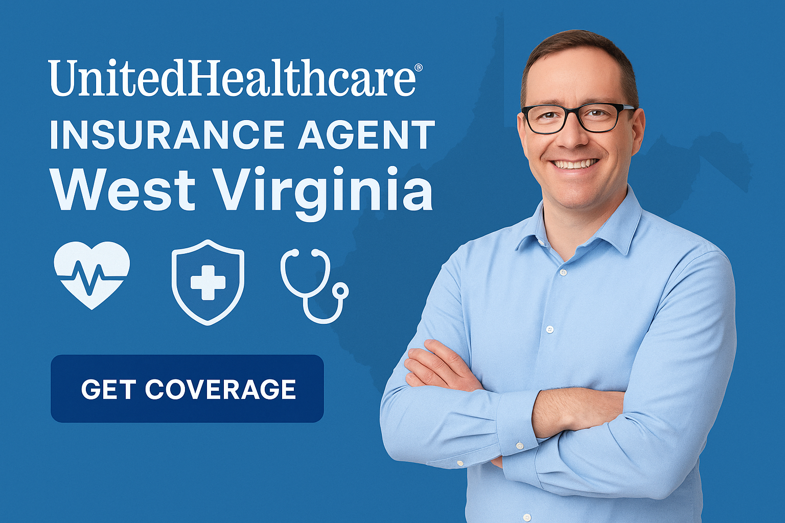 West Virginia health insurance agent reviewing plan options with a family