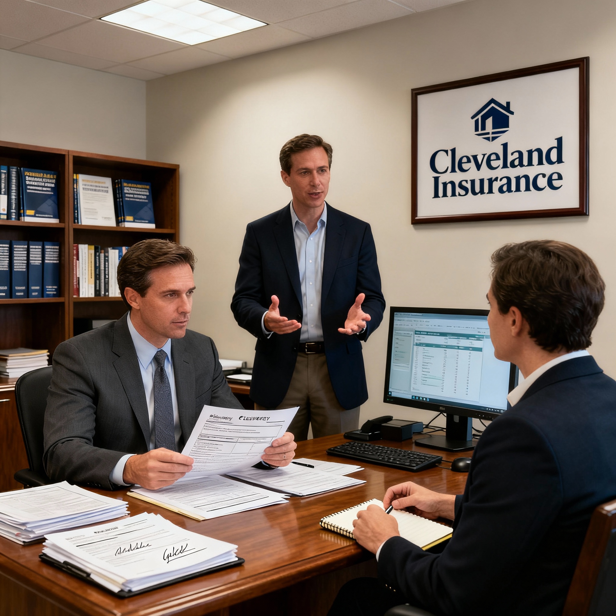 Downtown Cleveland skyline — local insurance agents and coverage options