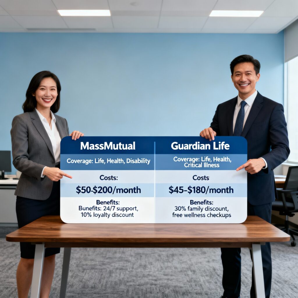 massmutual vs guardian life insurance 2026 coverage online