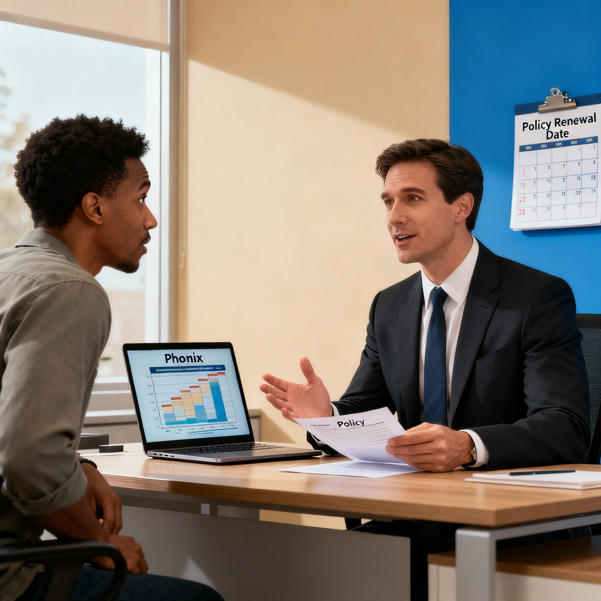 Downtown Phoenix skyline — local insurance agents and coverage options