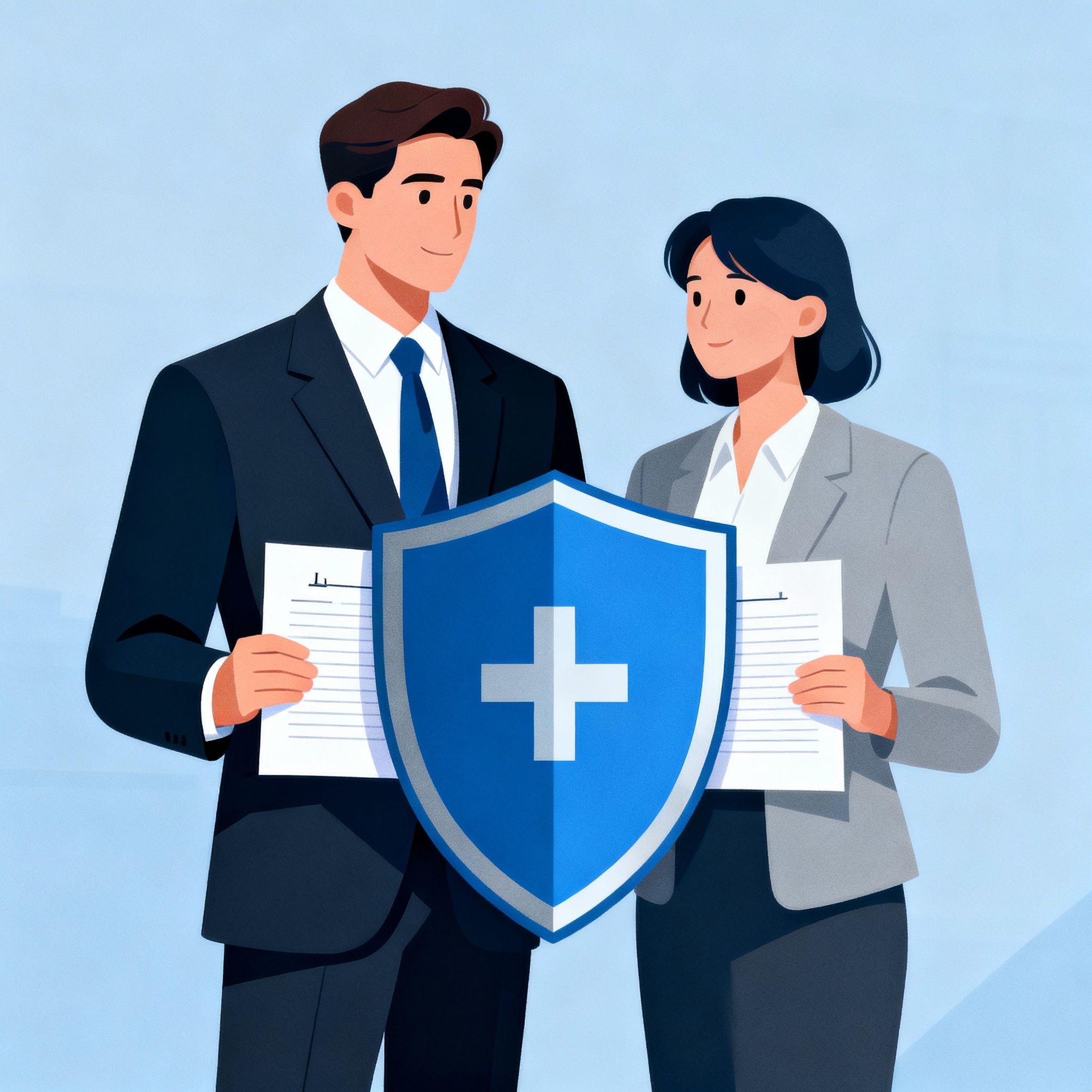 Independent agent reviewing a consultant’s professional liability (E&O) policy options and contract requirements
