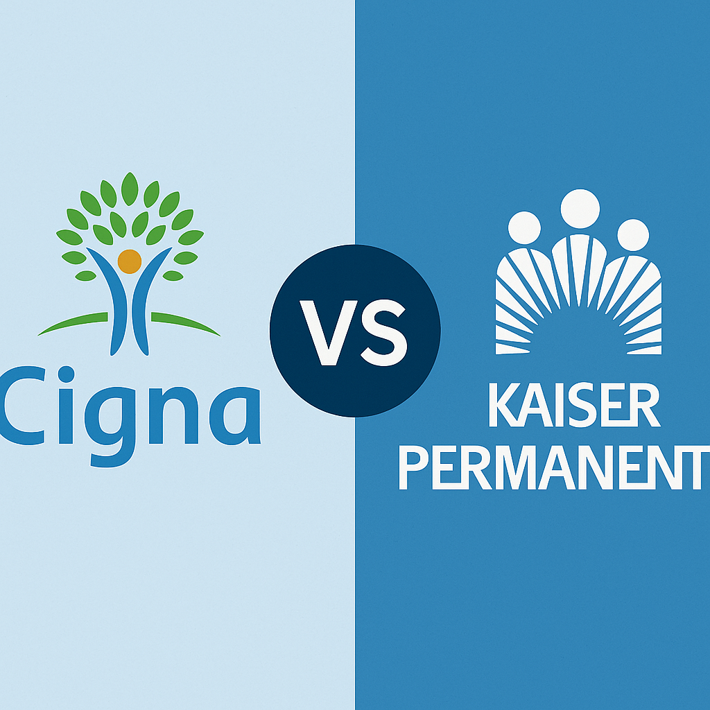 Agents comparing 2026 Medicare options: Cigna vs Kaiser Permanente