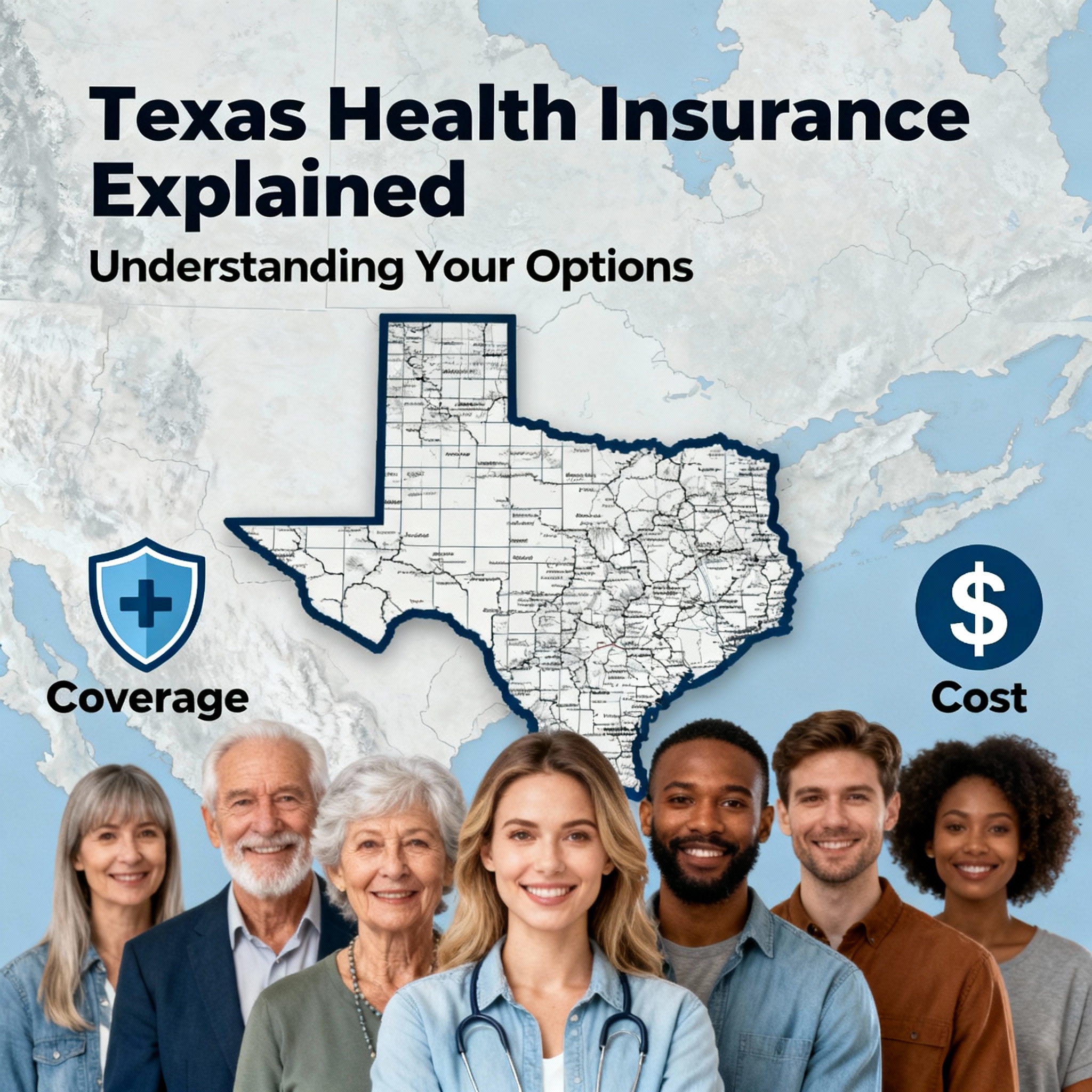 Texas residents comparing Marketplace and Medicare health insurance options on a laptop