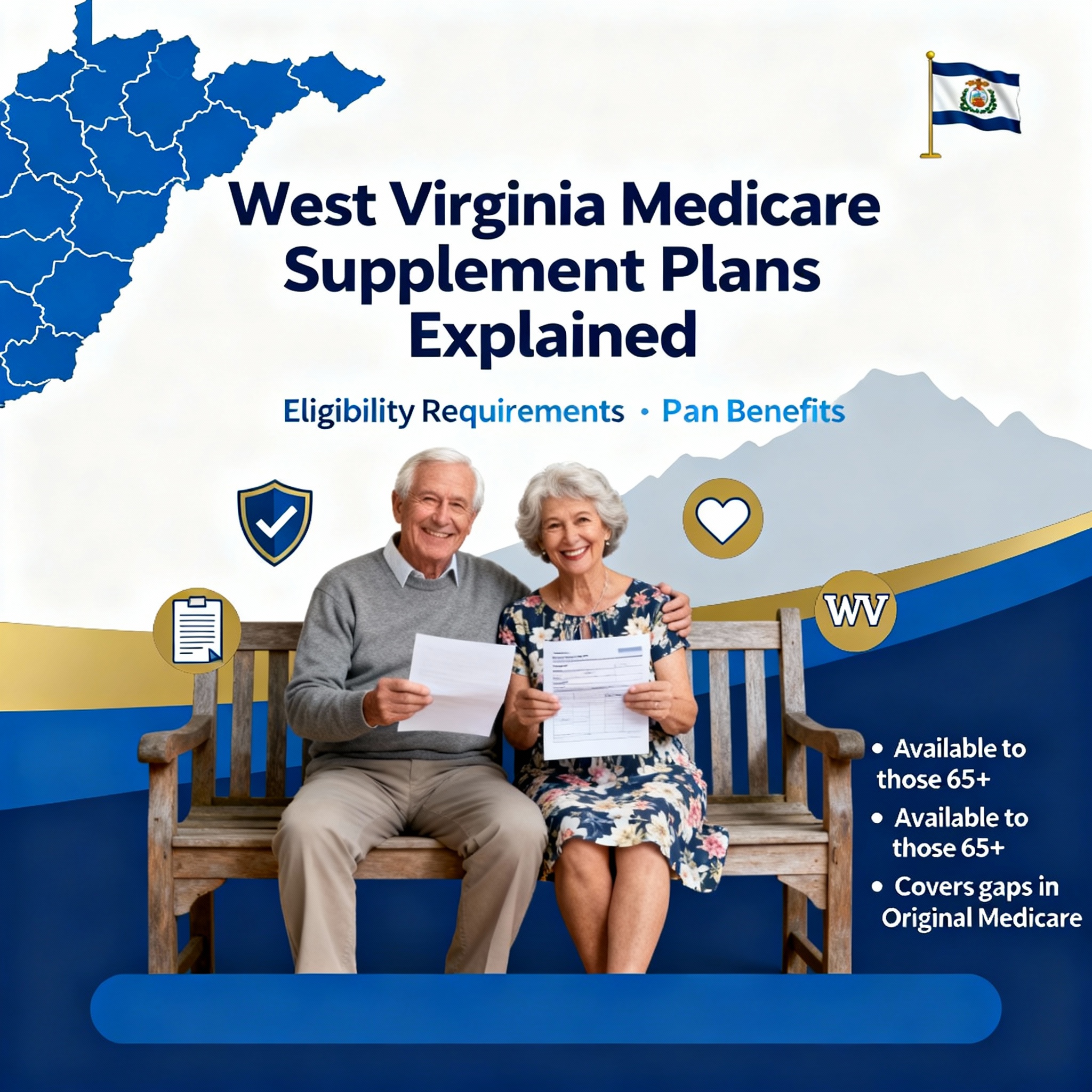 West Virginia seniors comparing 2026 Medicare Supplement (Medigap) plan options