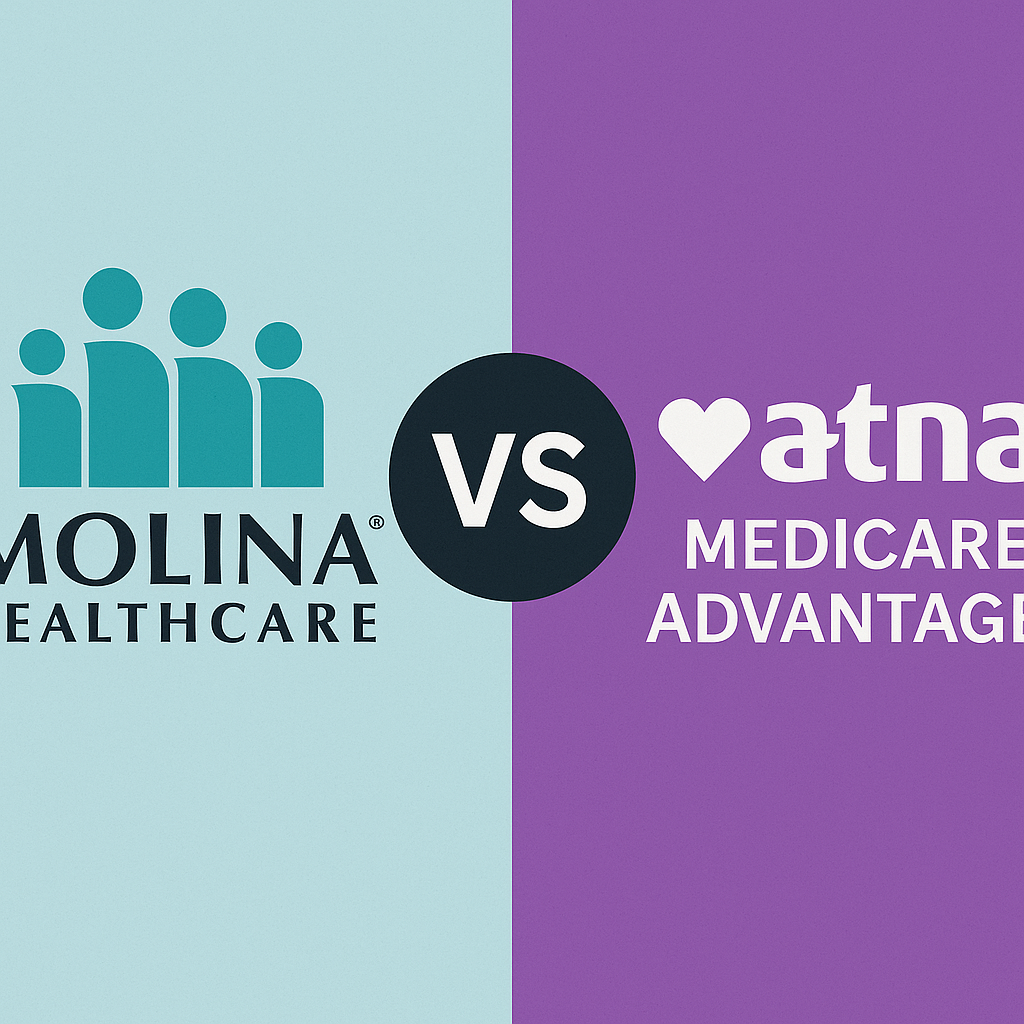 Comparing 2026 Molina and Aetna Medicare Advantage plans by network access, drug coverage, and total cost style