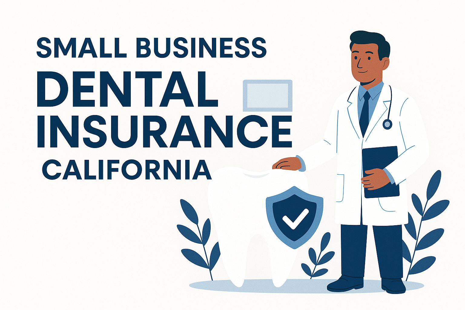 California small business owners reviewing 2026 dental plan options with a local independent agency