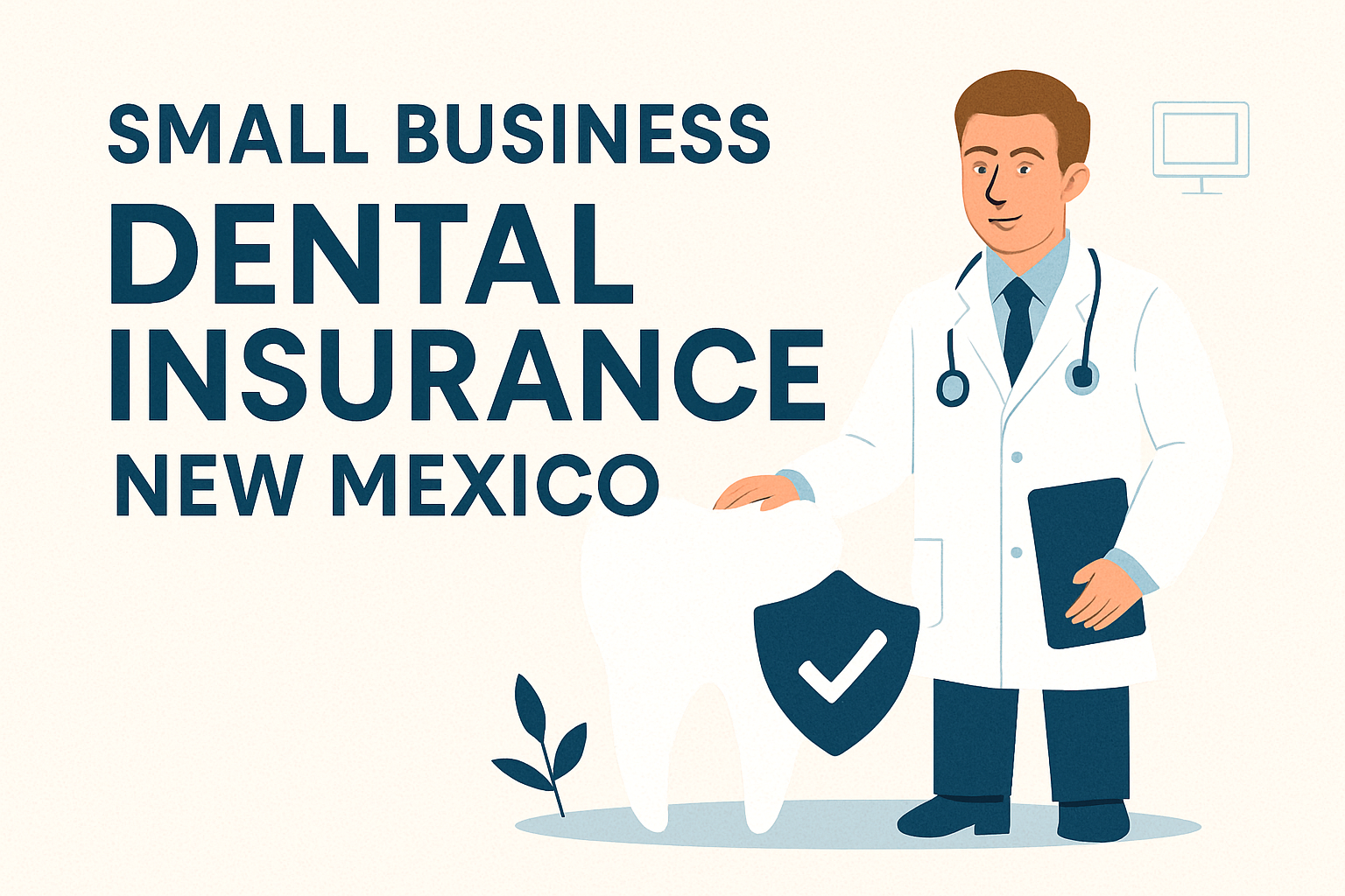 New Mexico small business owners reviewing 2026 dental plan options with a local independent agency