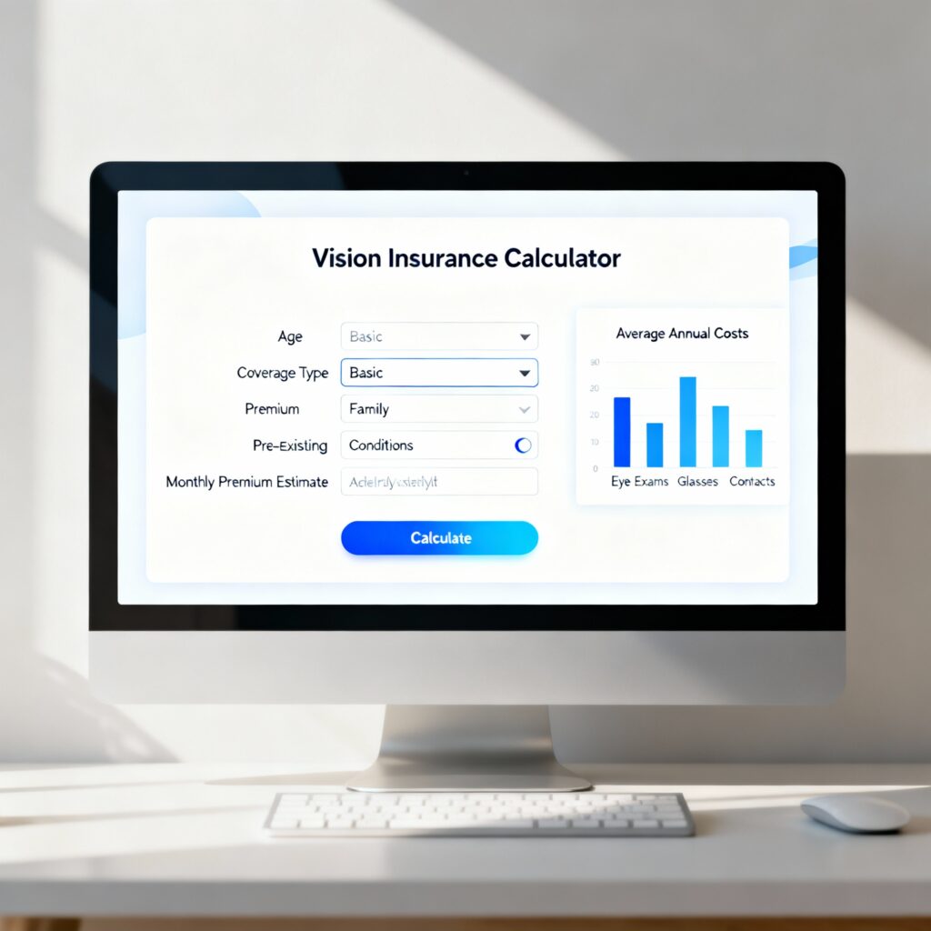 Vision Insurance calculator - estimate life coverage 2026