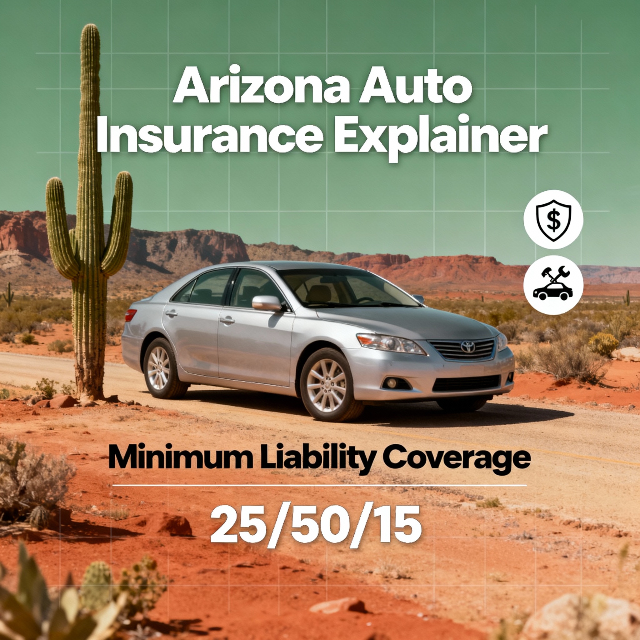 Arizona driver comparing auto insurance options with an agent overlooking a Phoenix skyline