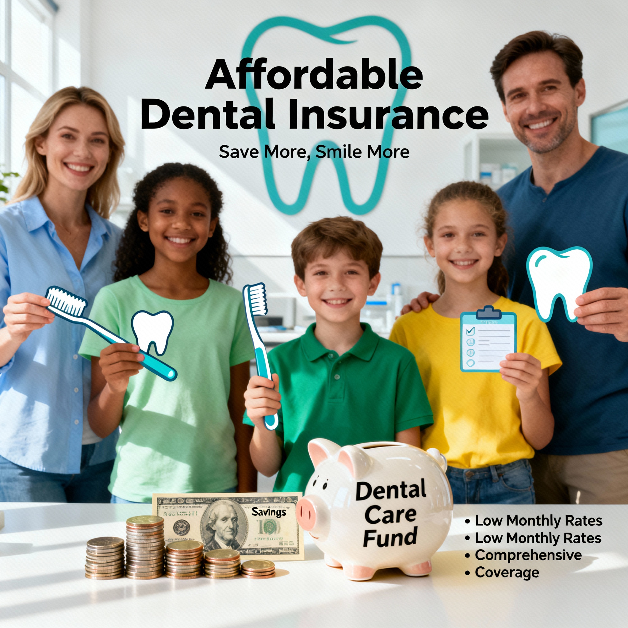Cheap dental insurance — PPO and HMO/DMO options for preventive, basic, and major services