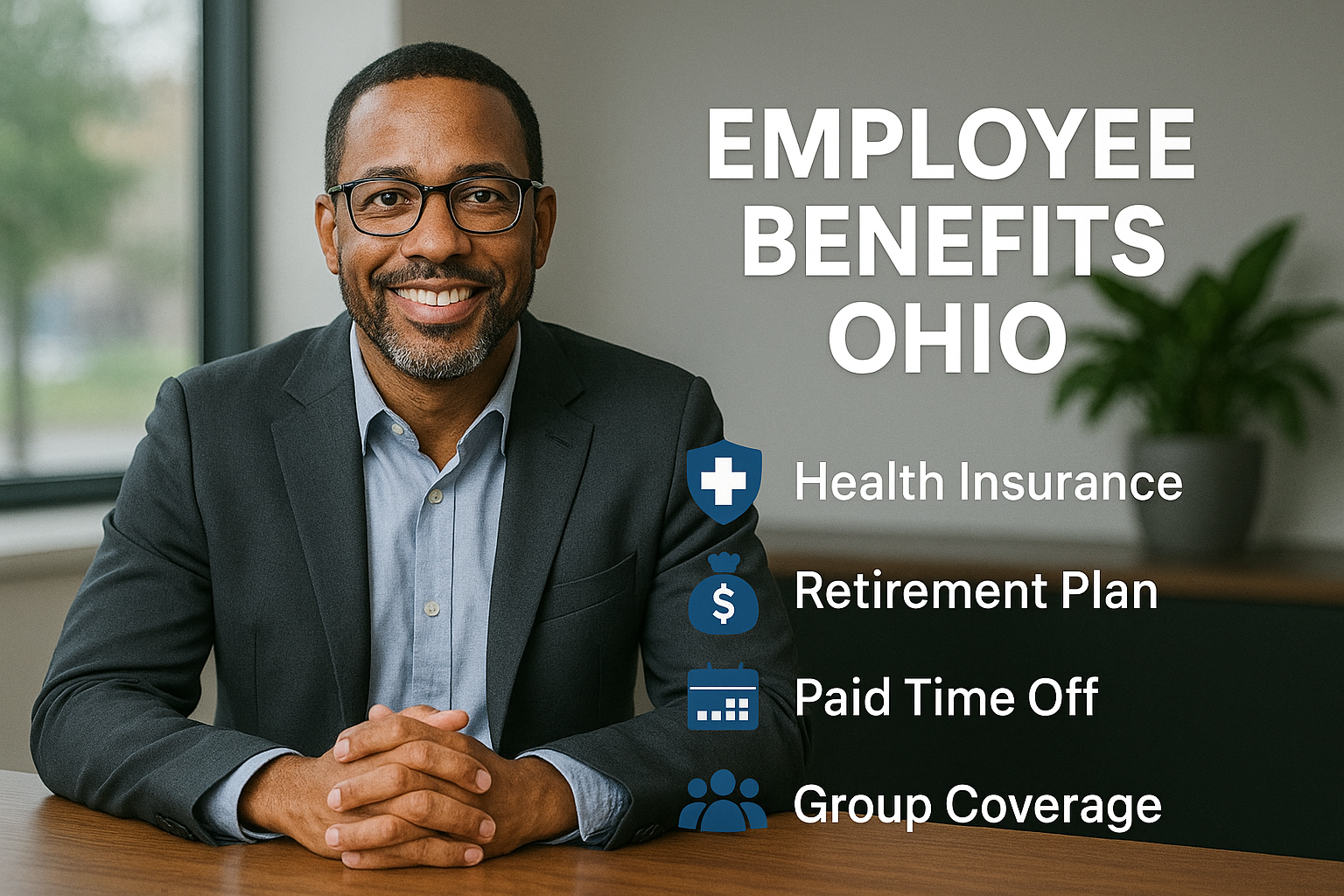 Ohio employers reviewing 2026 employee benefits options with an independent agency