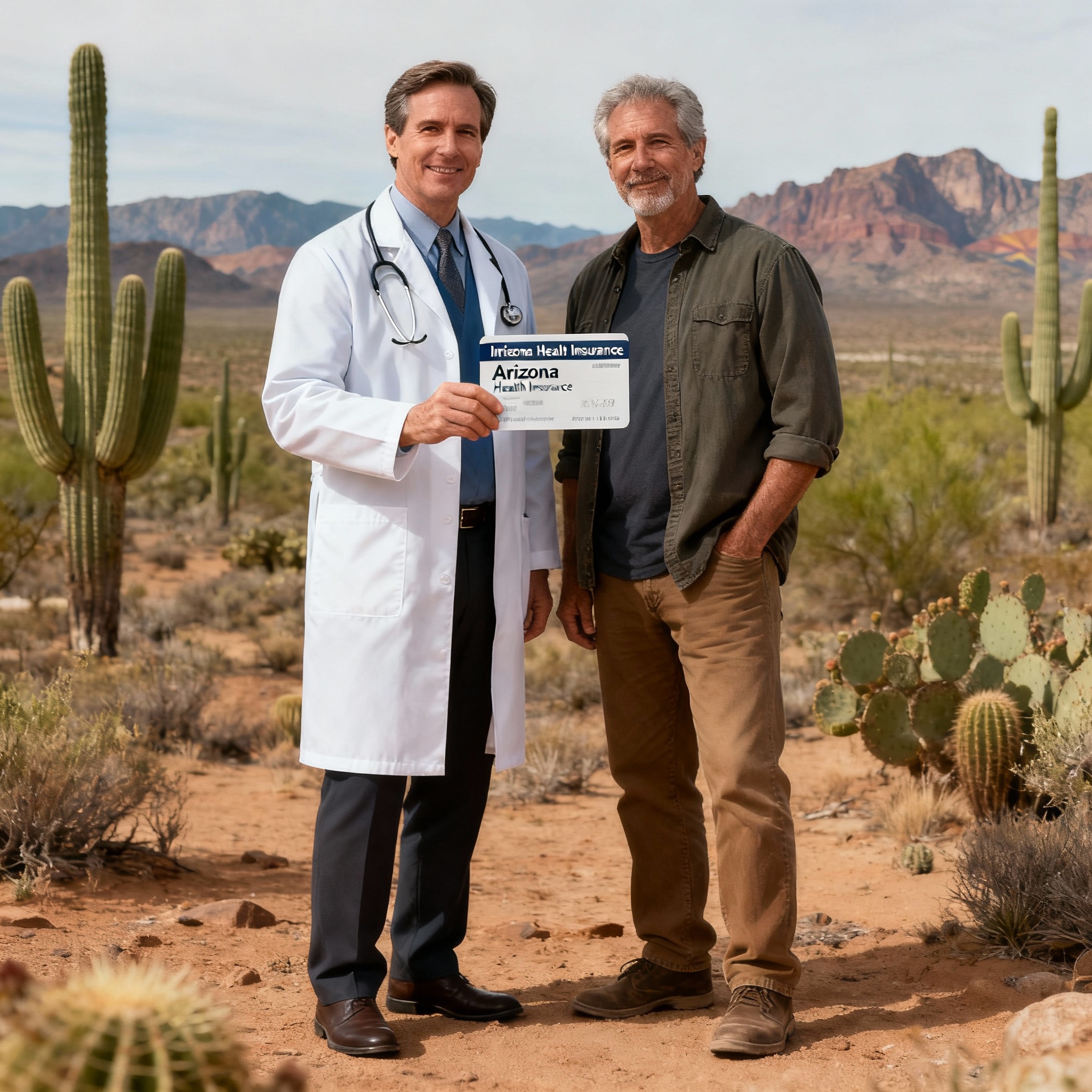 Arizona family reviewing 2026 Marketplace, off-exchange, Medicare, and small-group health insurance options