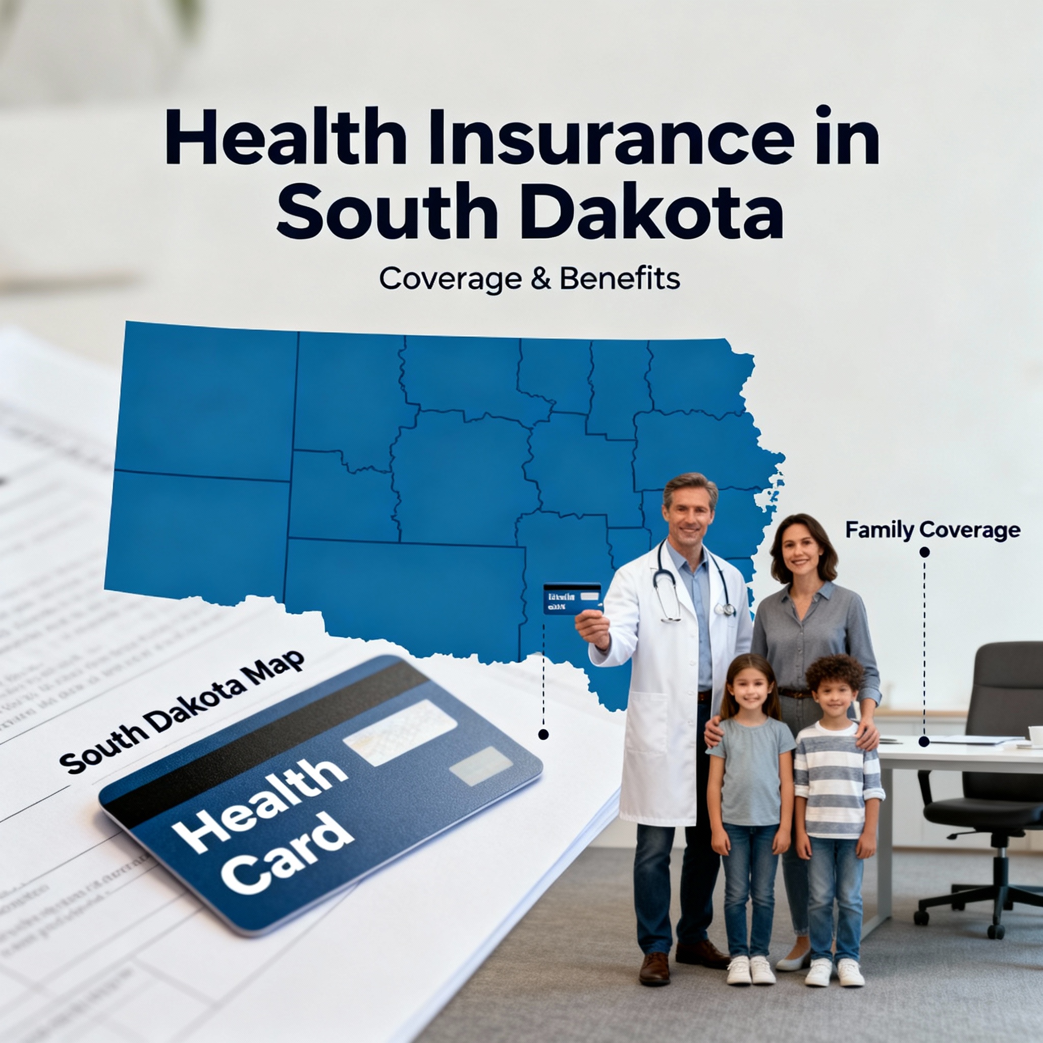 South Dakota family reviewing 2026 health insurance options online