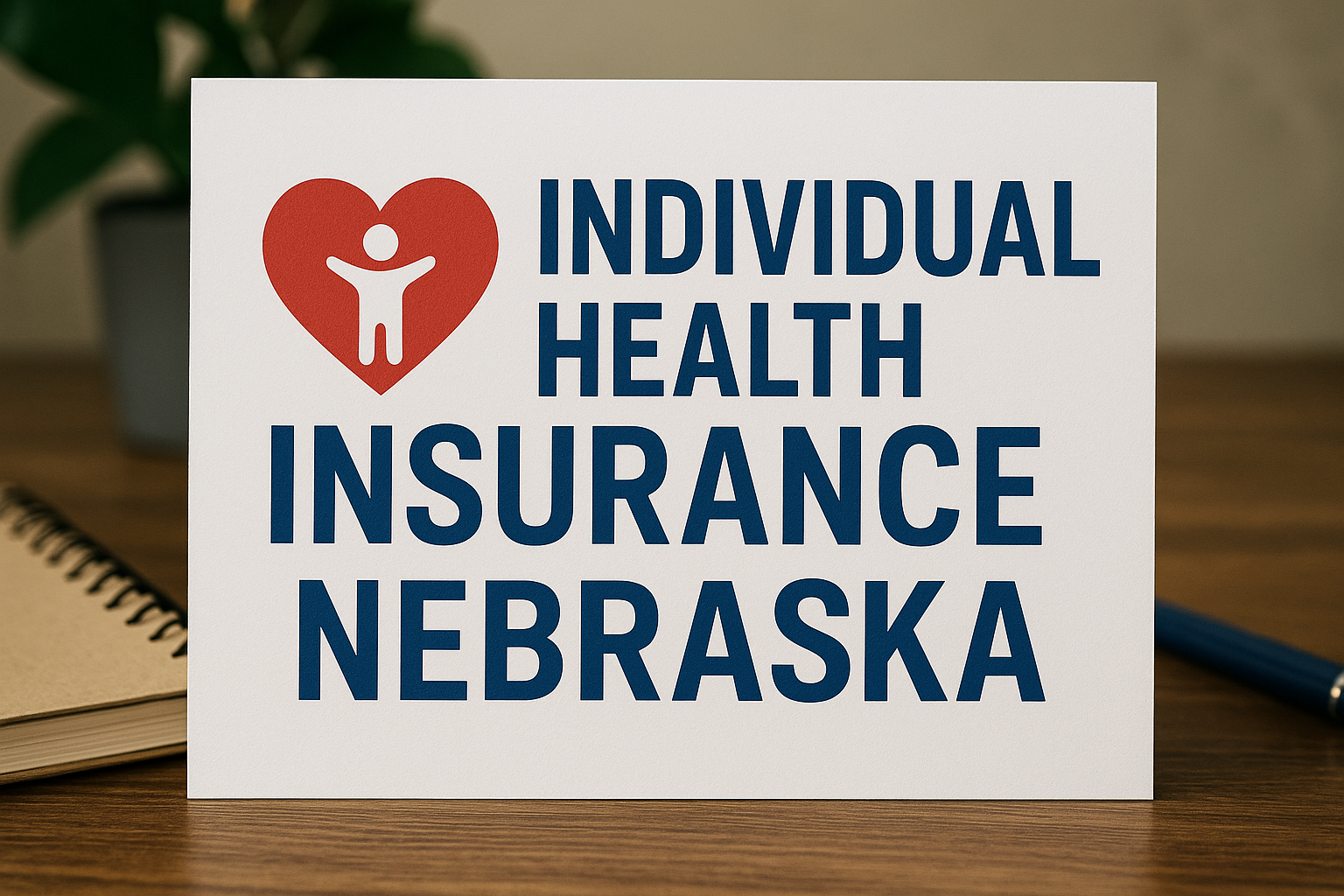 Nebraska family comparing 2026 individual health insurance plans with a local independent agent