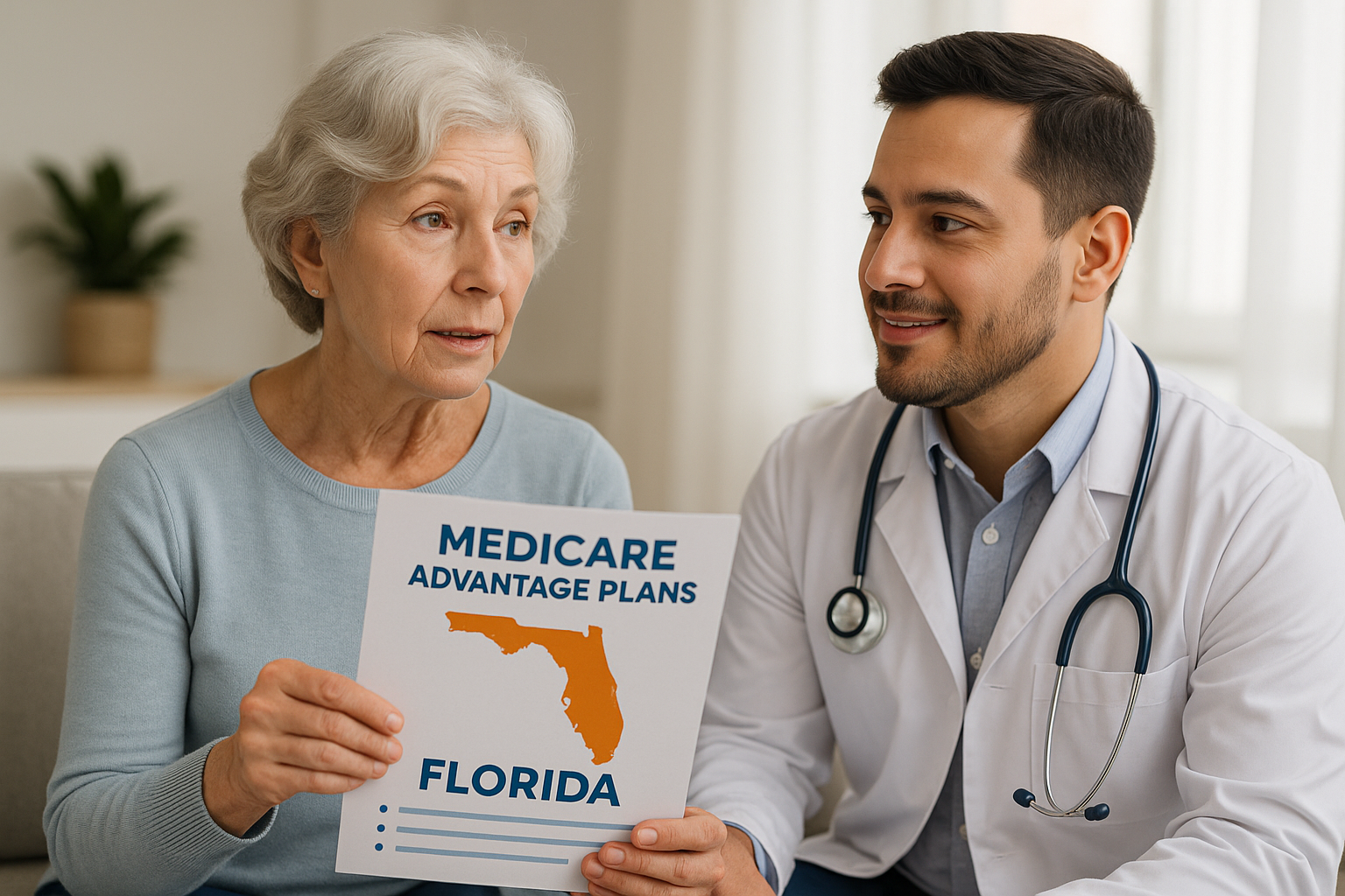 Florida Medicare Advantage agents comparing 2026 plans by county