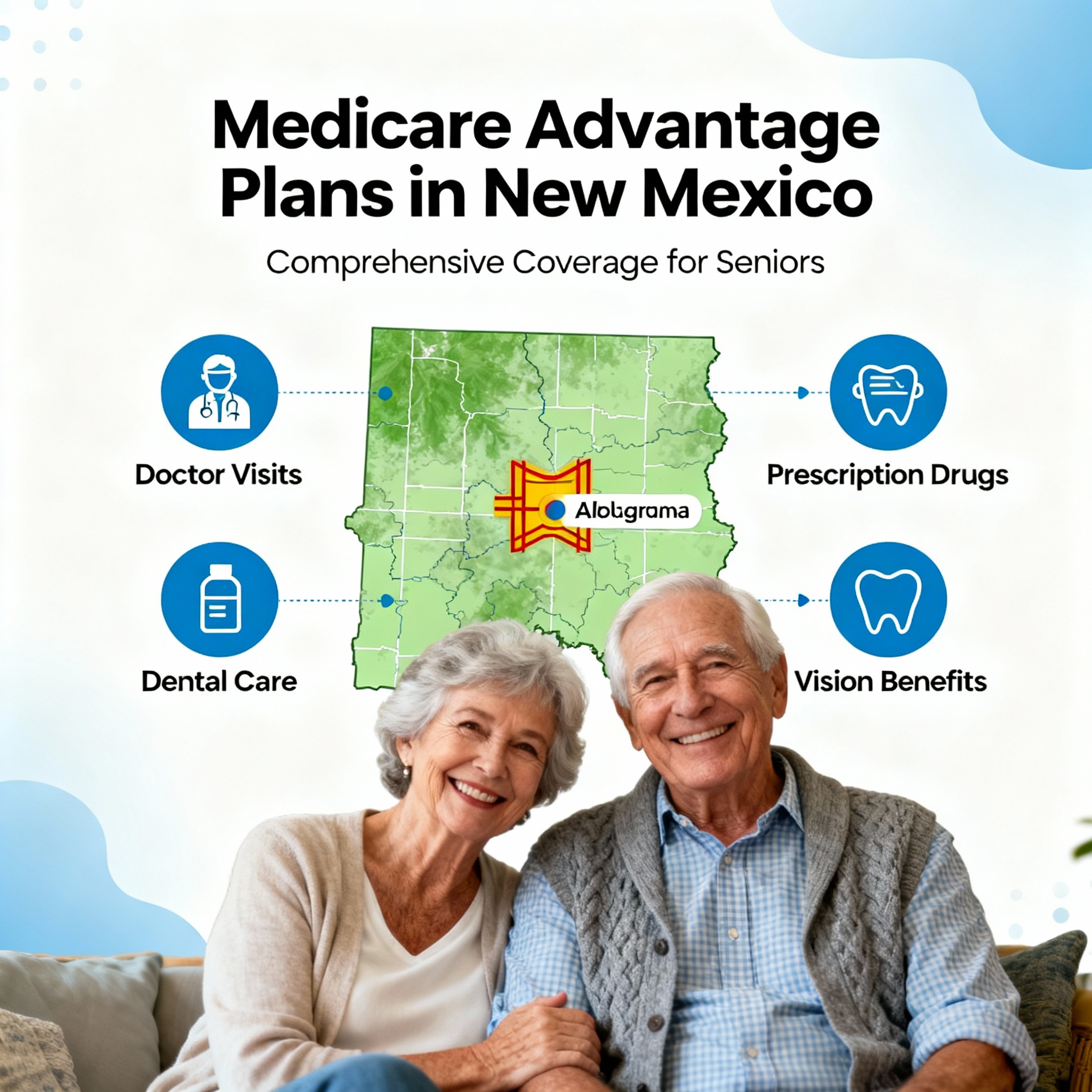 New Mexico Medicare Advantage agents comparing 2026 plans by county and provider networks