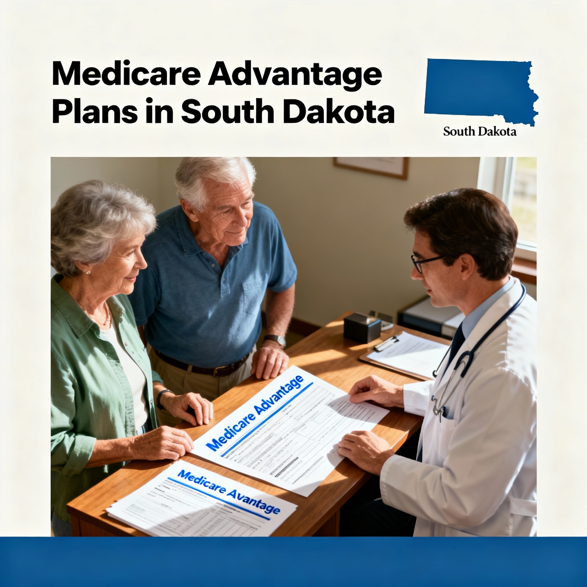 South Dakota Medicare Advantage agents comparing 2026 plans by county