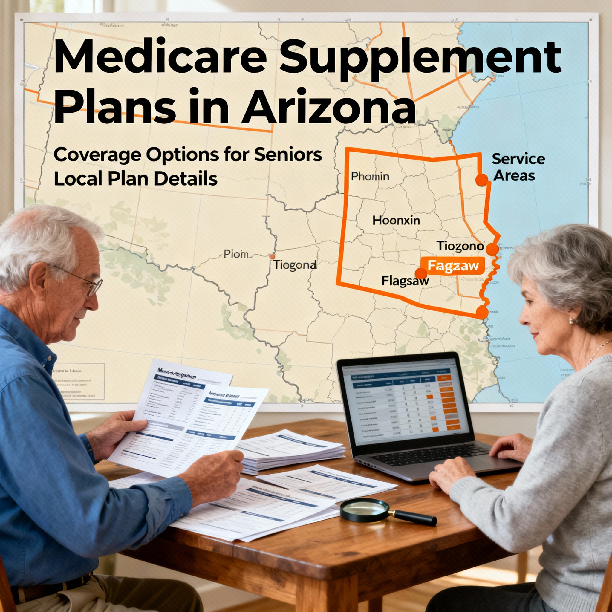 Arizona Medicare beneficiaries reviewing 2026 Medicare Supplement plan options