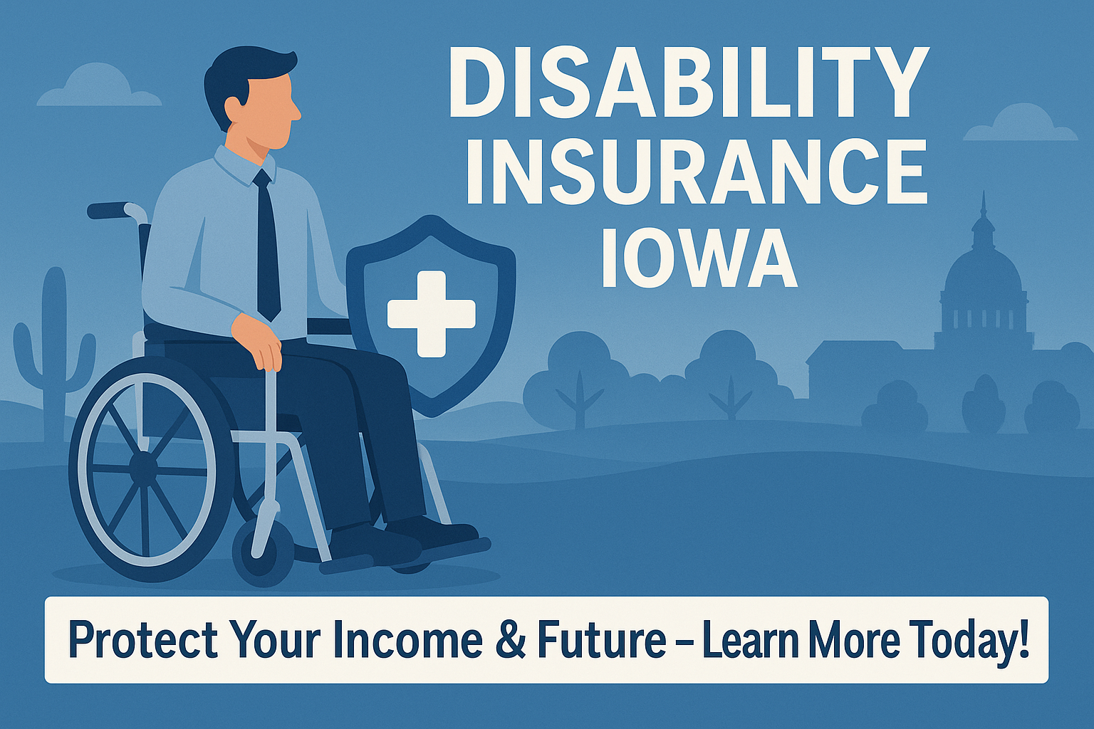 Iowa professional reviewing disability insurance options with an independent agent