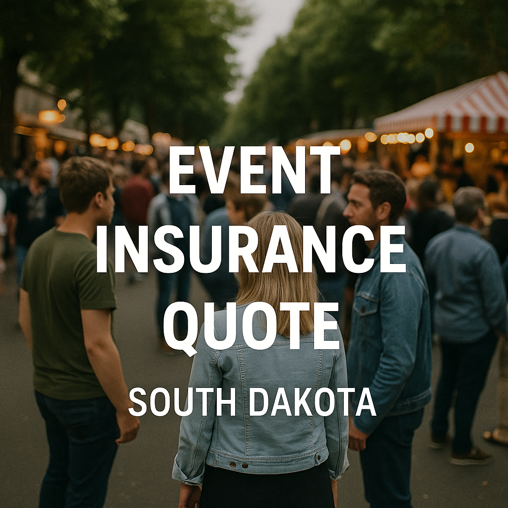South Dakota event insurance for weddings, festivals, and trade shows with fast certificates