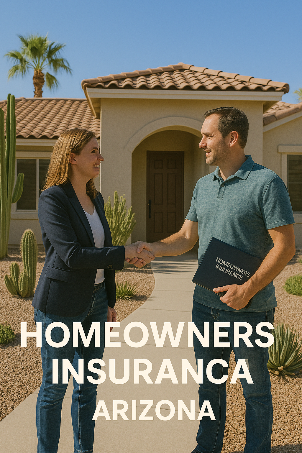 Arizona homeowners reviewing insurance options with an independent agent