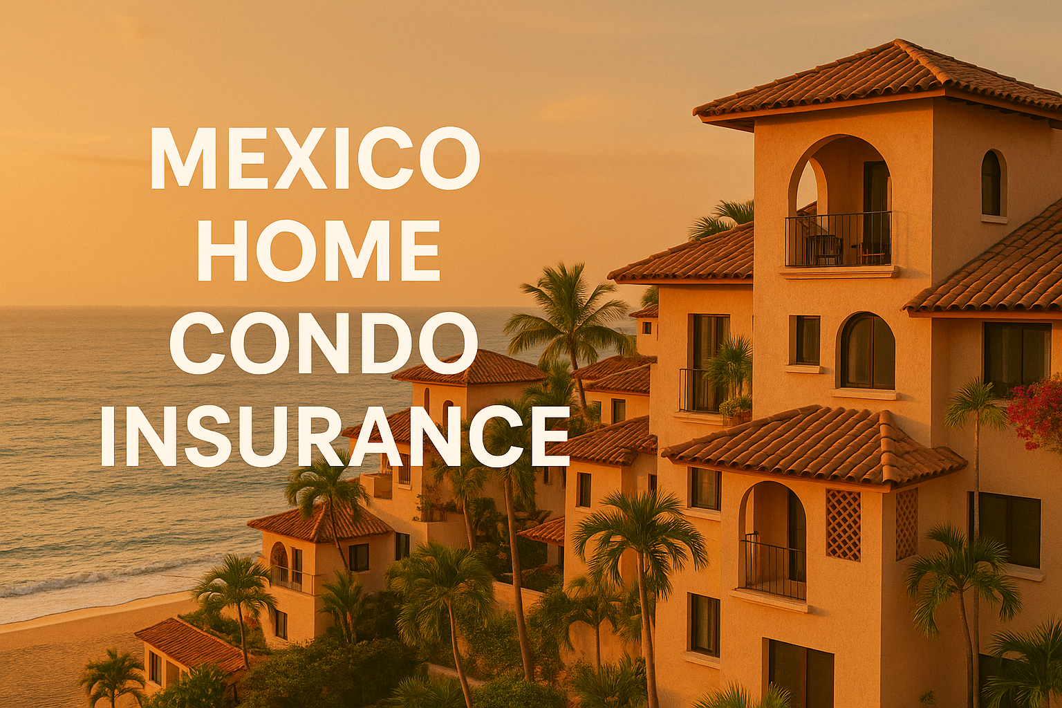 Mexico home and condo insurance for U.S. travelers and property owners