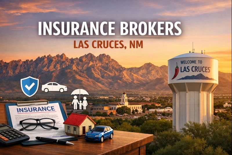 Insurance brokers in Las Cruces, New Mexico helping shoppers compare coverage and pricing