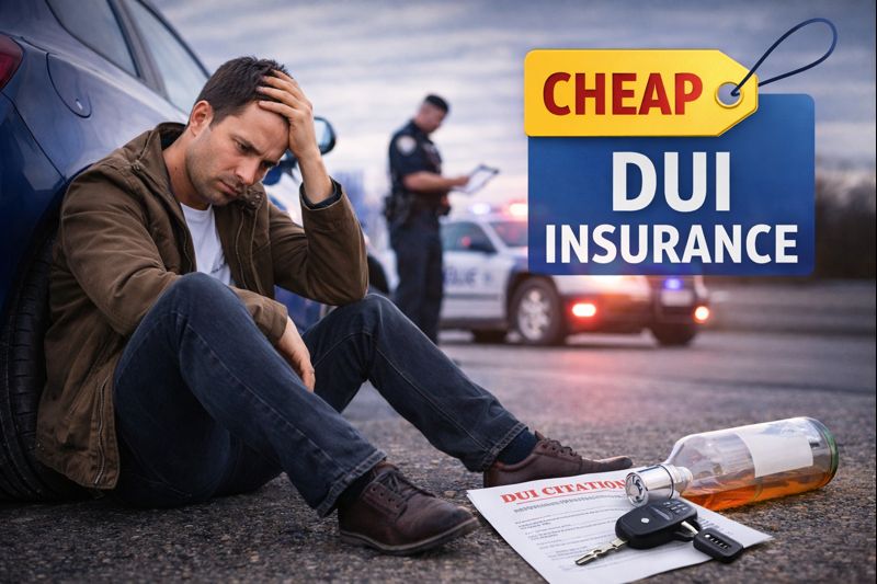 Cheap DUI insurance in 2026 comparing quotes, SR-22 needs, and coverage options